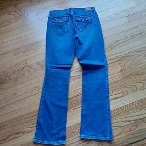 EUC Levi's 515 Boot Cut Jeans With Studded Rear Pockets - Women's Size 6R